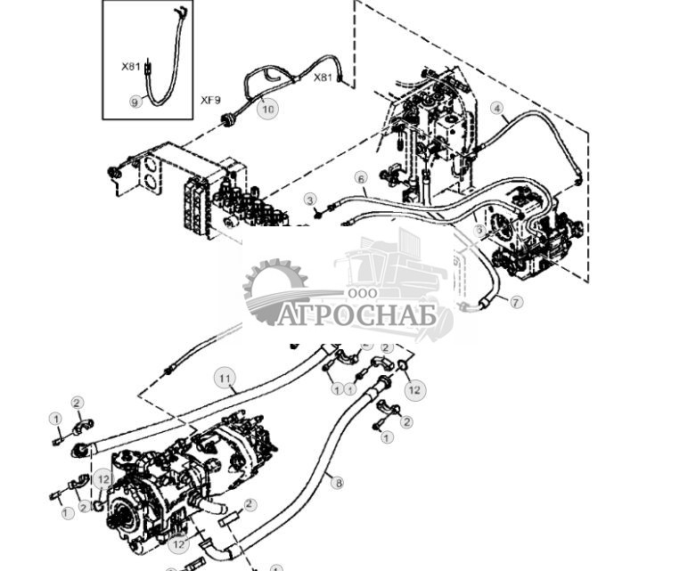 Hoses and Wiring Harness, Gearbox - ST767593 51.jpg